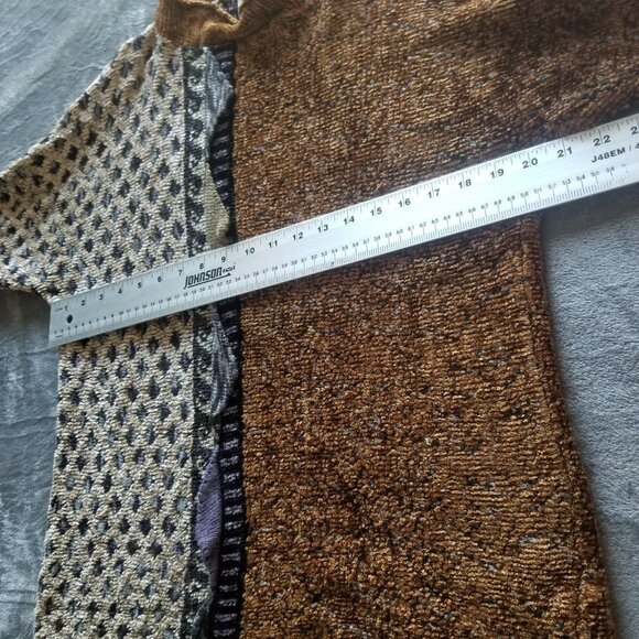 Robin Originals Creative Knits Medium / Large Pullover Sweater Hand Loomed Brown - Picture 6 of 6